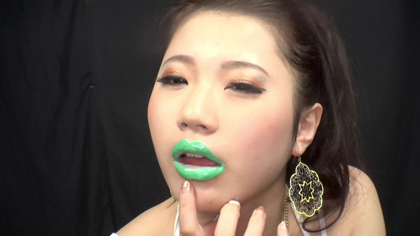 『フェチ』 ベロ唾液フェチ バーチャルベロキス はるか 「DUGA」