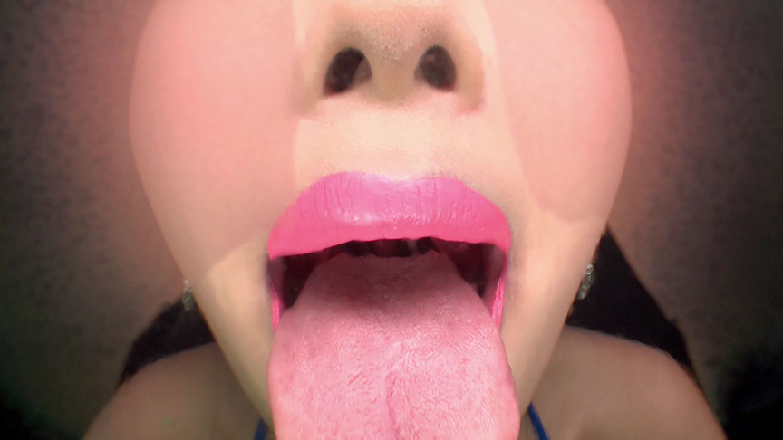 『フェチ』 ベロ唾液フェチ バーチャルベロキス まゆか 「DUGA」