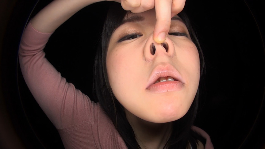 『フェチ』 鼻観察 鼻フェチに捧げる鼻動画 ゆずりはえな 「DUGA」