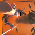 『フェチ』 瀬川みおり様が生ストッキングで巨大ゴキブリを踏み潰す 「DUGA」