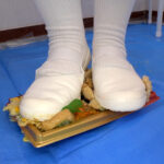 『フェチ』 みねおちゃんとみわちゃんの共同フードクラッシュ 「DUGA」