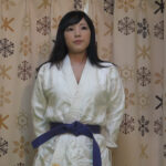 『フェチ』 女子柔道選手壮行会 絞め技デモンストレーション 「DUGA」