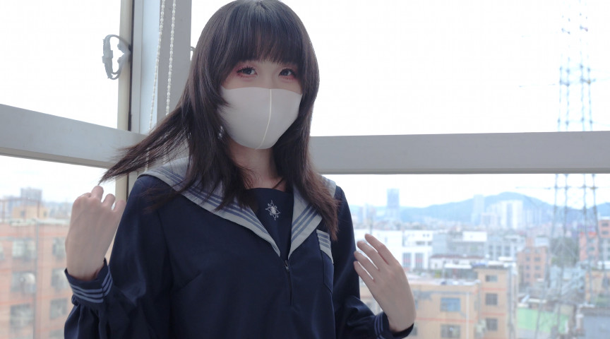 『フェチ』 制服奈奈ちゃんのWETチャレンジ 「DUGA」