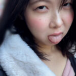 『フェチ』 M男が街中で女性に声をかけてキスさせてもらう みりな 「DUGA」