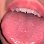 『フェチ』 水沢つぐみの白いカス踊る舌苔採取 「DUGA」