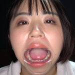 『フェチ』 「口内・歯・舌ベロ・のどちんこ観察！！！」菊池はる 「DUGA」