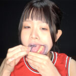 『フェチ』 新人女優牧河柚乃ちゃんの口内観察＆巨大女フェチ 「DUGA」