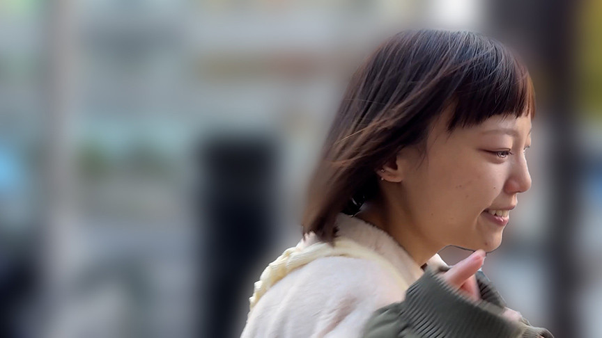 『フェチ』 街角で声をかけてアナル観察させてもらう はつみちゃん 「D...