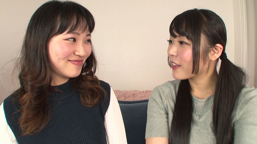 『フェチ』 川越ゆいが指南する素人娘みほちゃんの初めてのレズ接吻 「D...