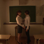 『フェチ』 鼻・顔面舐めレズ 女教師の恋愛編 日高結愛 小峰みこ 「DUGA」