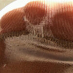 『フェチ』 【足のにおい】 受付嬢・指股の固形汗 「DUGA」