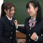 『フェチ』 女子○生 制服乳首舐めレズ 安達まどか＆日向小夏 「DUGA」