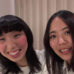 『フェチ』 ちひろ＆かりんの初めてのレズ接吻・乳首舐め合いレズ 「DUGA」