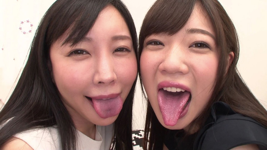 『フェチ』 濃密絡み合い唾液レズ接吻羽生ありさ 斉藤みゆ 「DUGA」