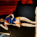 『フェチ』 めいちゃんのカラーガードコスプレでフードCRUSH 「DUGA」