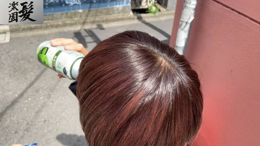 『フェチ』 髪楽園No.6茶黒ショート前編 「DUGA」