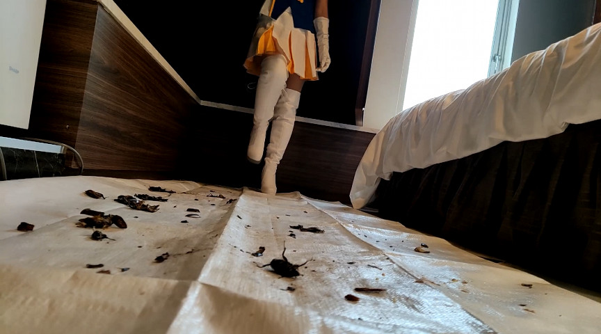『フェチ』 みくちゃんのマーチングバンド隊でカブトムシCRUSH VO...