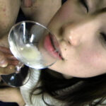 『フェチ』 グラスや容器でザーメン飲み！特集 「DUGA」