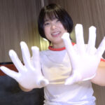 『フェチ』 サテン手袋して体操服を来た後輩が仕返し！ 川原かなえ7 「DUGA」