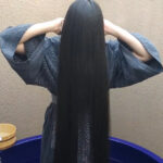 『フェチ』 濡れ髪○子が艶めかしいスーパーロングヘア若妻 「DUGA」