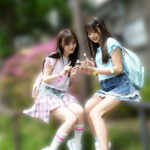 「フェチ」 ラブホに連れ込みおじチ●ポいじめ♪小悪魔ロ●痴女っ娘のぷにぷにW生尻サンドイッチ「二人でぎゅうぎゅうに挟んで搾り取ってあげるね♪」 泉ももか 北岡果林 『FANZA』