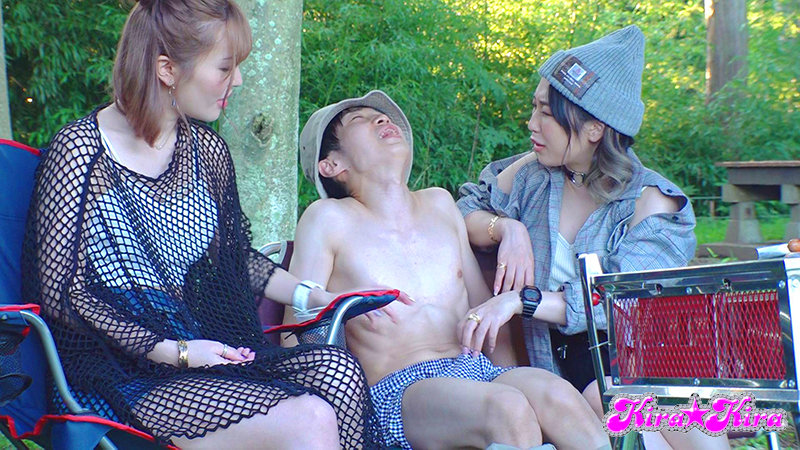 《ギャル》 いきなり逆ナンハーレムキャンプ ひとりで寂しくソロキャンプ...