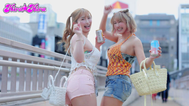 《ギャル》 パパ活アプリで見つけたベロ酔いW爆乳ヤリマンギャルとパコろ...