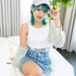 《ギャル》 【ロ●ギャルビッチ】オジ好き青髪のヘンタイギャルちゃん。BIGマラで∞絶頂中出しクレイジーファック！！【生パコ最高！】 『FANZA』