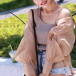 《ギャル》 ヌキなしメンズエステで働くGカップお姉さんギャルが敏感チ●ポをイジりたくてAV出演！ シコいメンズ紹介してください！ 『FANZA』