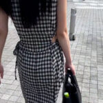 《ギャル》 街角で声をかけてアナル観察させてもらう 交渉上手な黒髪ギャル かなちゃん 『FANZA』