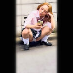 《ギャル》 生意気ドSな炉利ギャルがM男を罵倒と責めテクで精子搾り取り調教 チ●コを生挿入させられ罵倒責め限界発射 菊池はる 『FANZA』