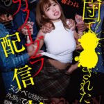 《ギャル》 撮影中にカメラを奪われ集団で○○されたバカノーブラ配信女 椿りか 北城希 『FANZA』