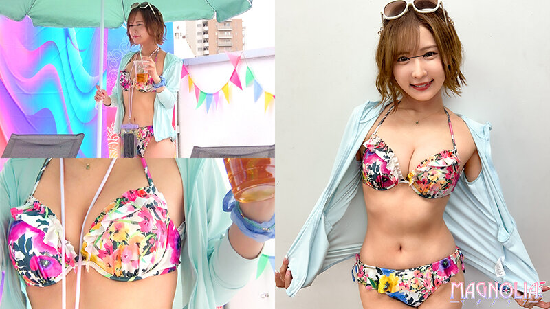 《ギャル》 『恋人を求めて水着ギャルと一般男性がお互いに触れ合うオイル...
