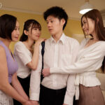 ＜熟女＞ 卒業式の後に…大人になった君へ年上スレンダー美女からの最高スケベなプレゼント―！？全方向からの極エロテクに休むヒマなく精子ぶっこ抜かれるトリプル熟痴女ハーレム 黒川すみれ 葵百合香 明里ともか 【FANZA】