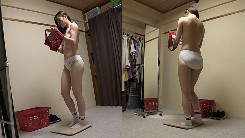 ＜熟女＞ 高城なぎさ 神陸上ウェア スポーツ日焼けから筋肉美女アスリー...