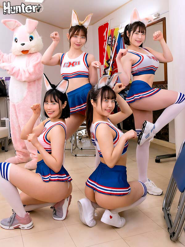 『MM号』 着ぐるみバイトはエッロいチアガールと楽屋が一緒！しかもカワ...