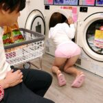 ＜盗撮＞ コインランドリーで薄着の美女と2人きり。油断してる女のチラリズムに我慢できなくなった僕は… 『FANZA』