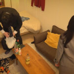 ＜盗撮＞ ニンゲン観察 DVDを借りる口実で若い部下の男の家にやってきた、今にも性欲決壊寸前のムッツリ女上司 『FANZA』