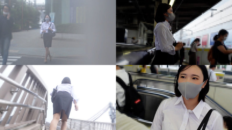 ＜盗撮＞ 痴●電車＃027 黒髪清楚なOLを凌●！ 『FANZA』