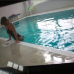 ＜盗撮＞ マニアック競泳水着専門 Gカップインストラクターお姉さん 相澤ゆりな 『FANZA』