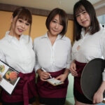 ＜盗撮＞ ノーブラ巨乳ウェイトレスが透け乳首で誘惑してくる！？オッパイ見たさに通い詰めたらHなサービスしてくれました！！ 『FANZA』