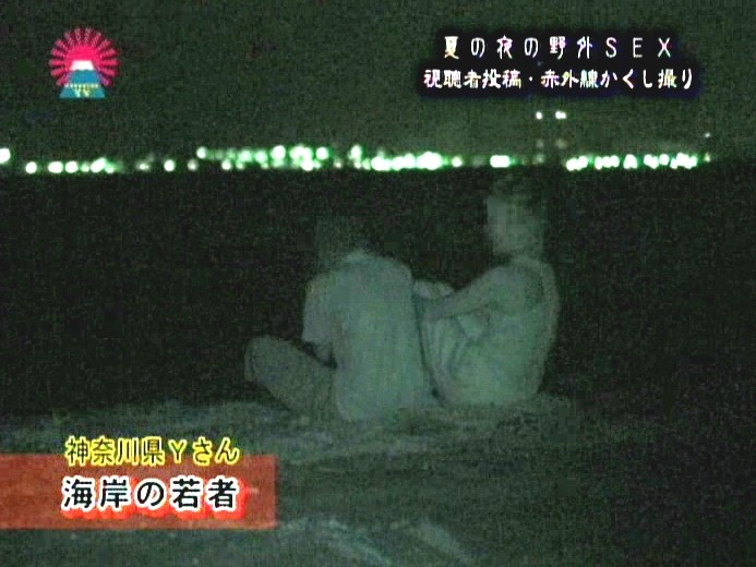 ＜盗撮＞ 夏の夜の野外SEX！赤外線カメラでモロ見え盗○ 『FANZA...