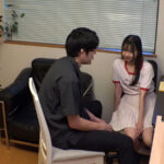 ＜盗撮＞ 小悪魔生徒の誘惑【ガチ流出】言葉責め/乳首舐め/中出し/口内射精 望月つぼみ 『FANZA』