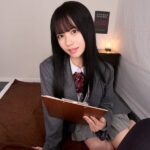 ＜盗撮＞ 【VR】制服リフレで教え子とまさかの遭遇…バ、バレてない？気まずさ、背徳感、教師失格…でも、でも、普段は見られないスカートの中の太腿とパンティに下心を抑えきれず禁断の裏オプ（本番）交渉 渚あいり 『FANZA』