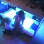 ＜盗撮＞ ギャルが集まるニュータイプ日焼けサロン 噂の援交スポットをリアル盗撮！！ 『FANZA』