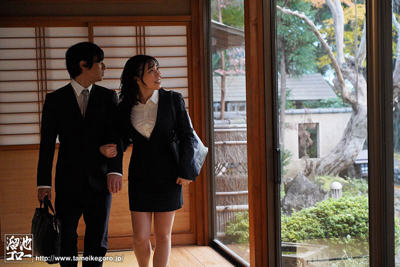 『人妻』 人里離れた田舎旅館でGカップ絶倫人妻上司と終電ギリまでハメ狂...