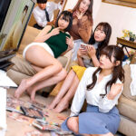 『人妻』 ボクの部屋のAVが義母にバレてしまい近所のママ友たちがやってきてはボクと一緒にAV鑑賞！欲求不満な若妻たちがムラムラしてボクのチ○ポに… 【FANZA】