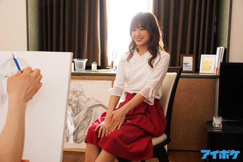 『人妻』 愛する夫のためにヌードモデルになった美人妻 羞恥にしたたる背...