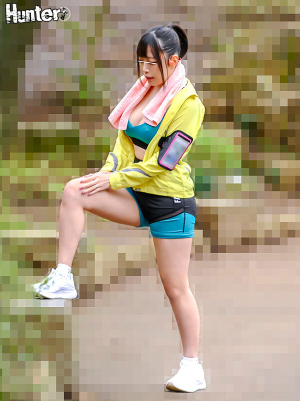 『人妻』 ランナーズハイで興奮状態の巨乳若妻は身近なチ○ポでクールダウ...