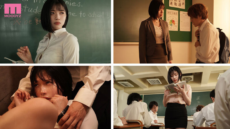 『巨乳』 女教師レ×プ輪● 絶倫生徒達に犯●れ続けた私は何度も、何度も...